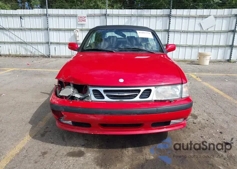 2001 Saab 9-3 Se z USA, uszkodzony, nr VIN YS3DF75K917003208